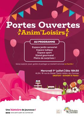 Portes ouvertes Anim’Loisirs