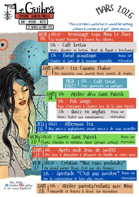 Programme mars 2026