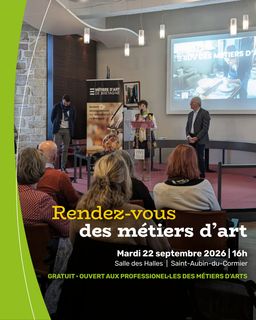 Rendez-vous des métiers d’art
