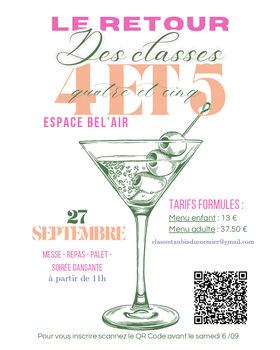 Repas des Classes 4 & 5