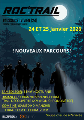 Roc'trail 2026 (dimanche 25 janvier)