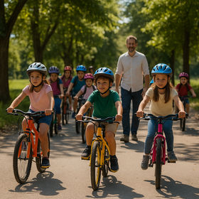 Sortie vélo des CM2 