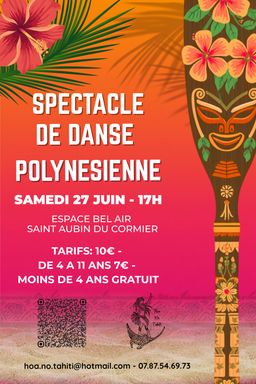 Spectacle de danse Polynesienne
