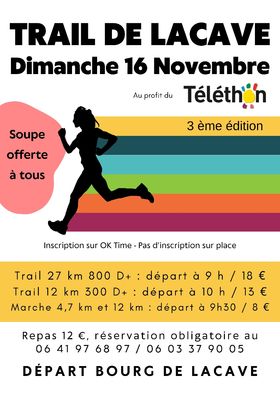 Trail de Lacave 2025