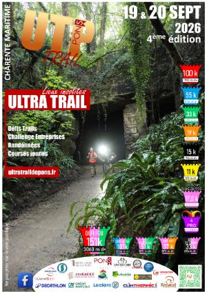 Ultra Trail de Pons Dimanche 2026