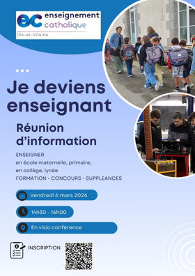 Visio conférence devenir enseignant 