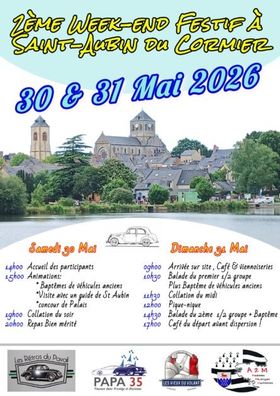 Week-end festif – voitures anciennes