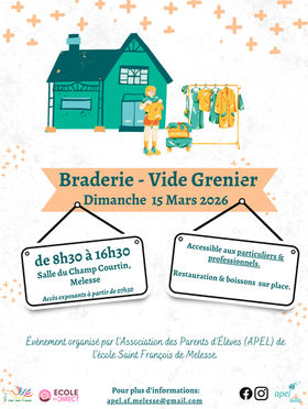 Braderie: Rappel