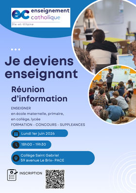 Réunion d'information "devenir enseignant"