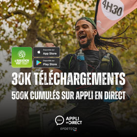 🏃‍♂️ Week-end gagnant pour le Marathon Vert et Appli en Direct !