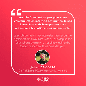 Julien - Co-Président FCL2M