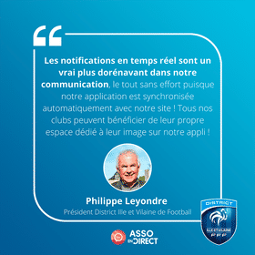 Philippe Leyondre - Président Foot35