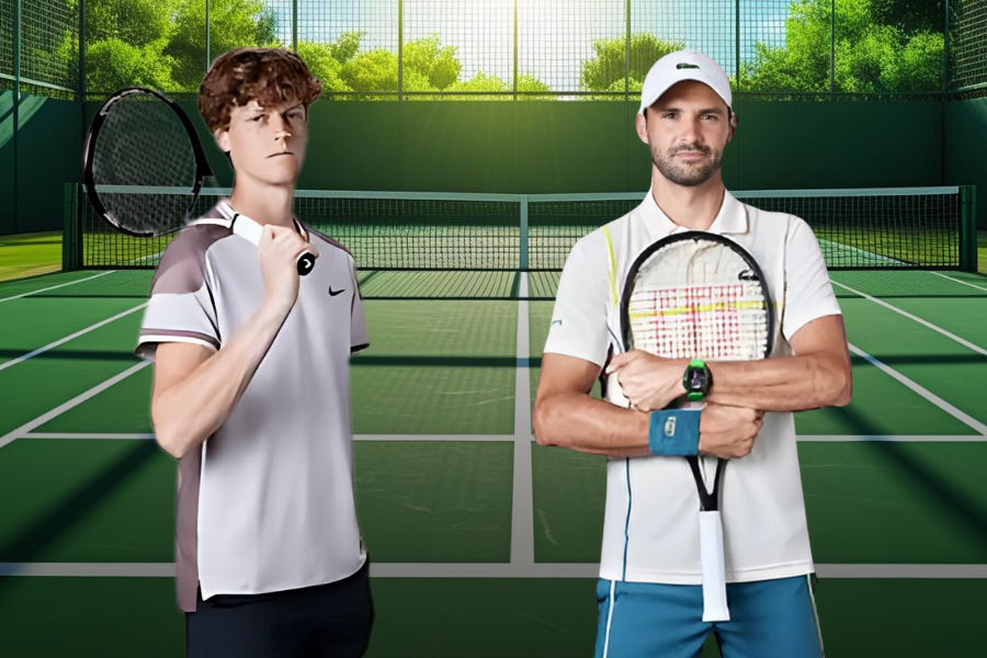 images of jannik sinner and grigor dimitrov