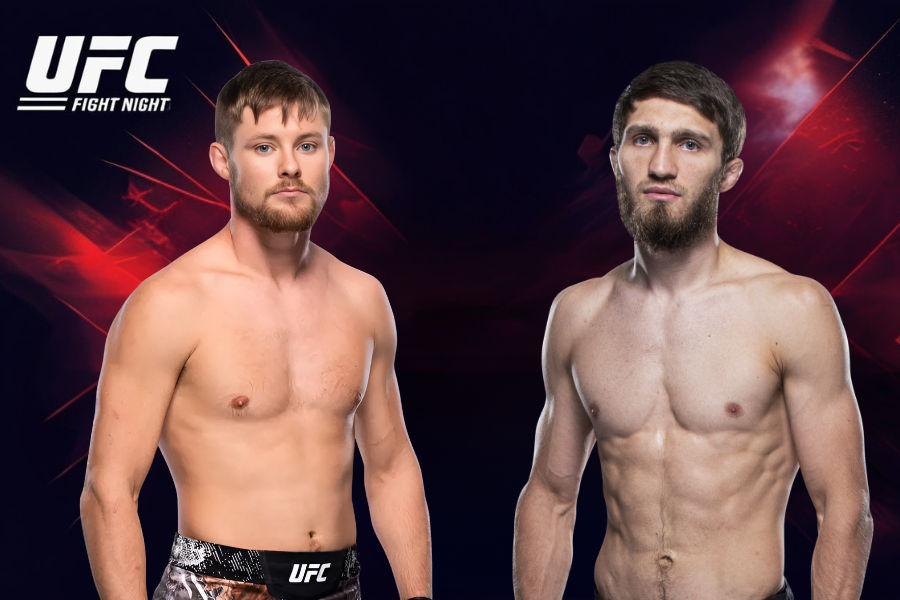 the images of bryce mitchel and said Nnrmagomedov