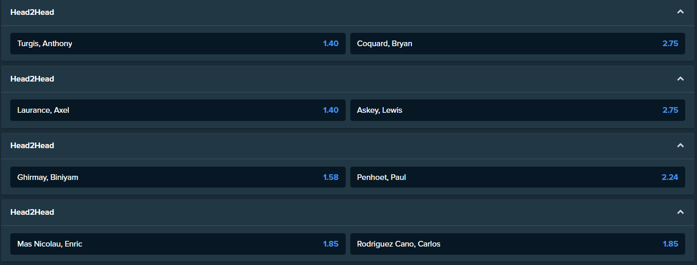 ツール・ド・フランス第11ステージのStake.comからの賭けオッズ