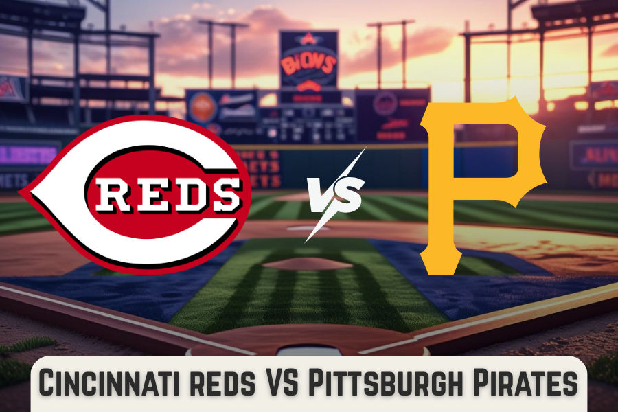 the official logos of cincinnati reds and pittsburgh pirates