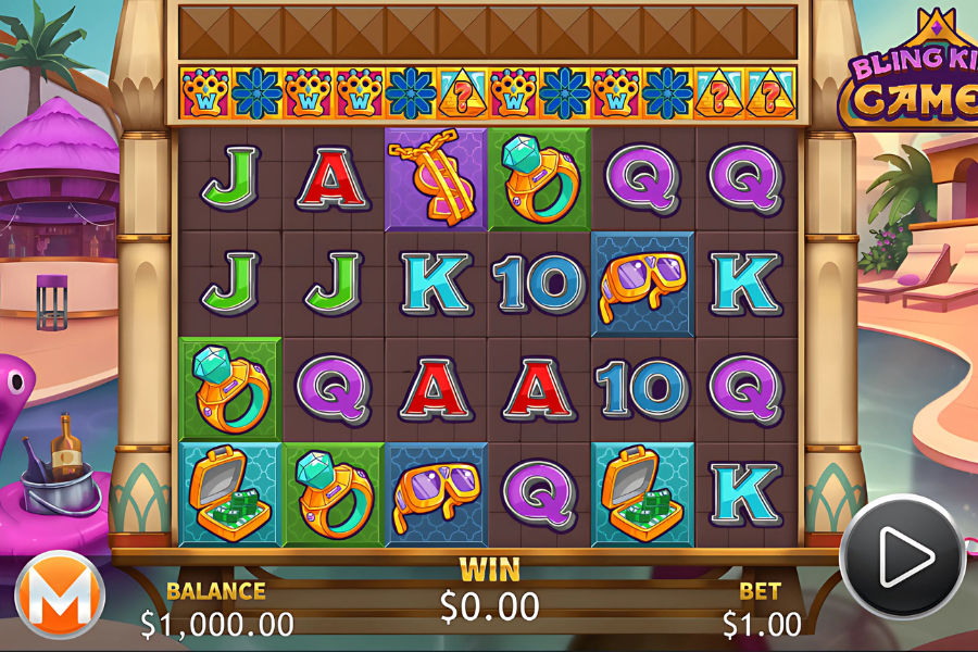 demo play of bling king camel slot on stake.com