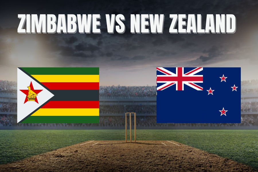 the flags of the zimbabwe and new zealand in t20 series