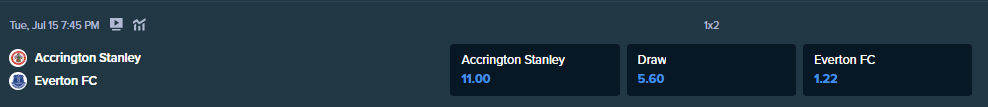 accrington stanley vs everton fc match for winning odds from stake.com