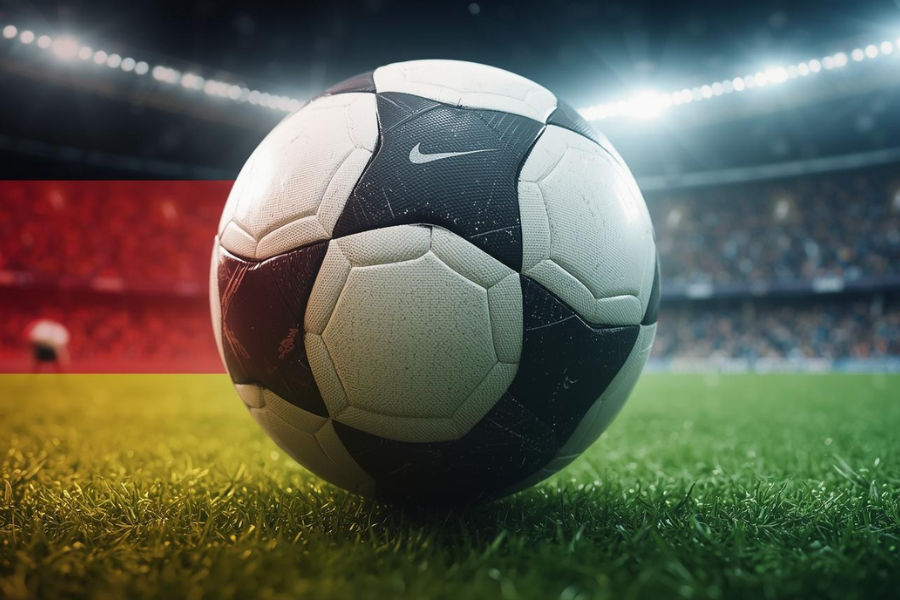 a football in the middle of the football ground in world cup qualifier