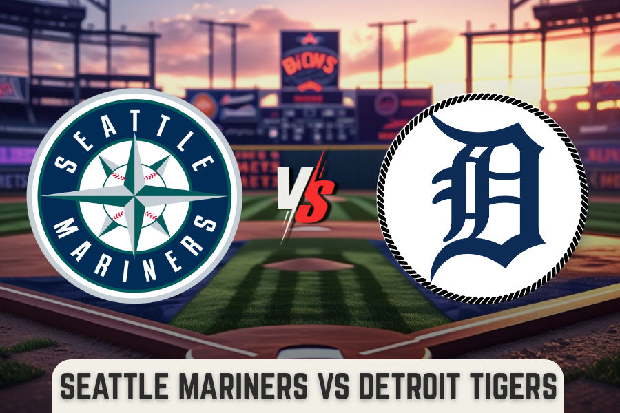 detroit tigers and seattle mariners logos