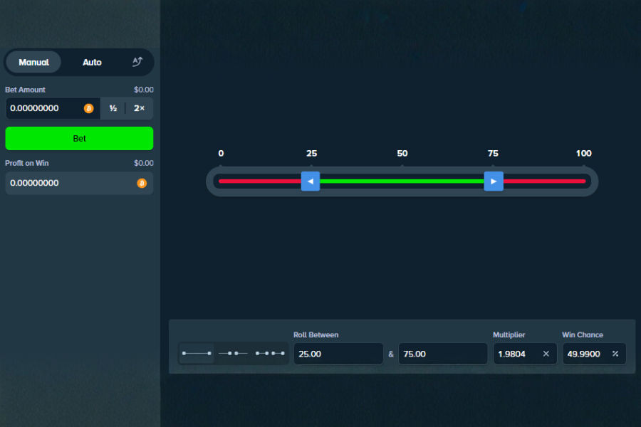 demo play of prime dice on stake originals