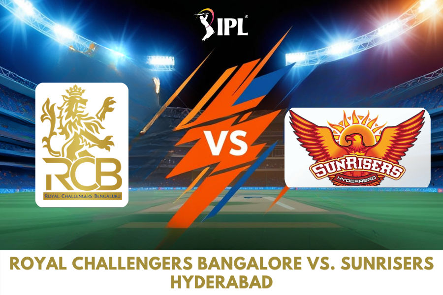 the match between royal challenges bangalore and sunrisers hyderabad