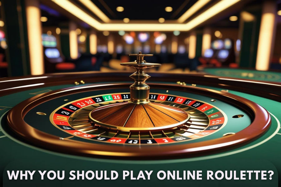a roulette in a casino on a casino table