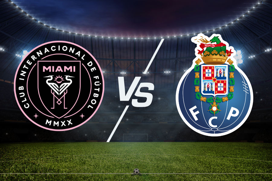 logos of inter miami and fc porto