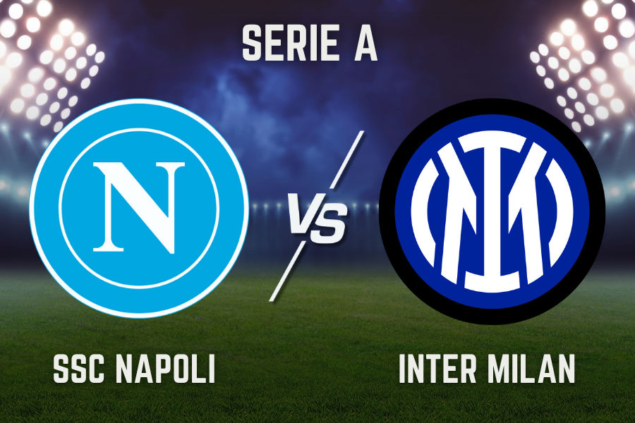 the serie a match with ssc napoli and inter milan
