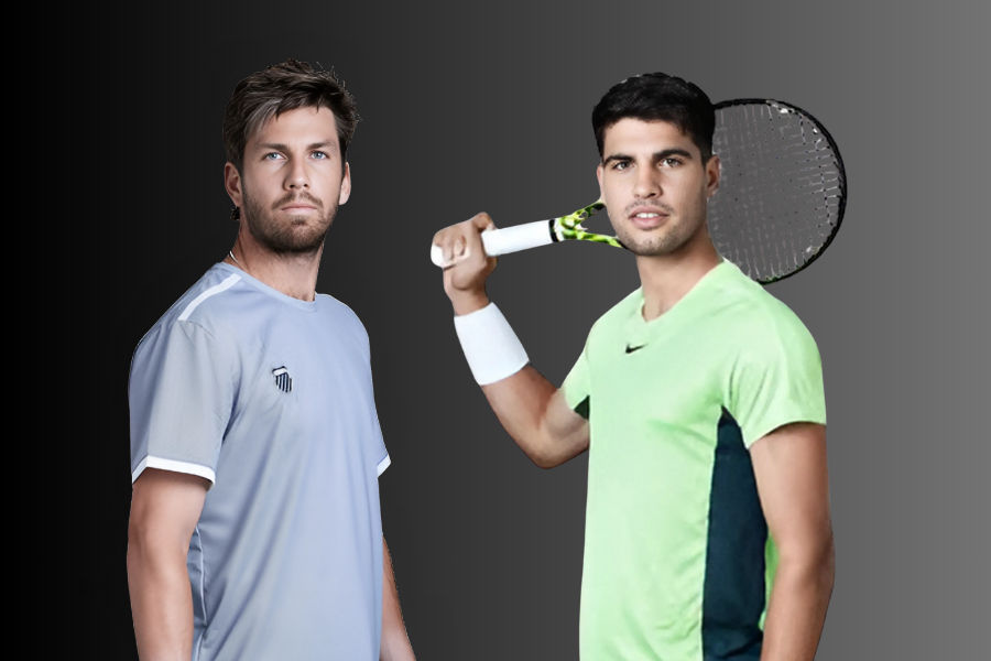 カルロス・アルカラスとキャメロン・ノリーの画像