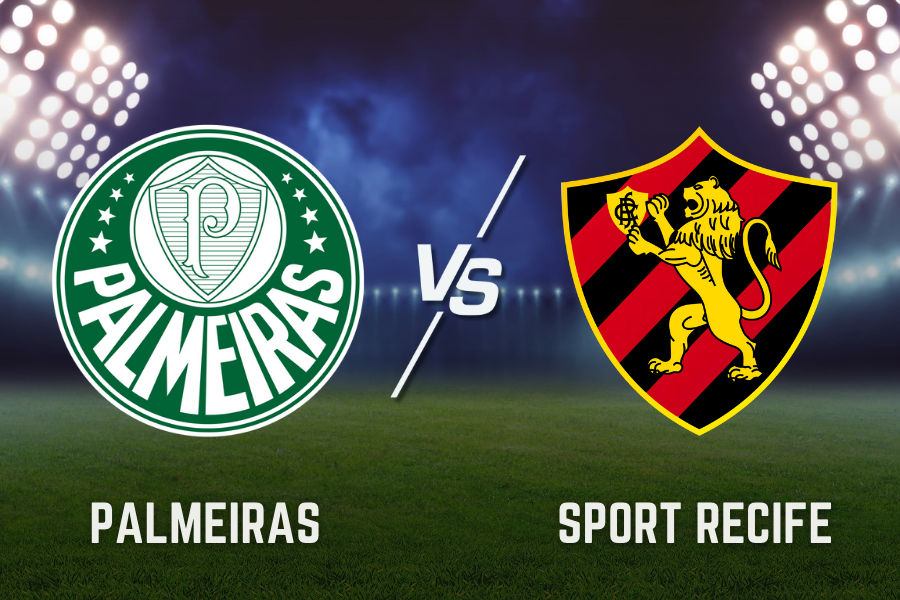 official logos of palmeiras and sport rectife football teams