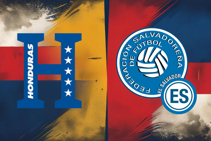 the logos of honduras and el salvador football clubs