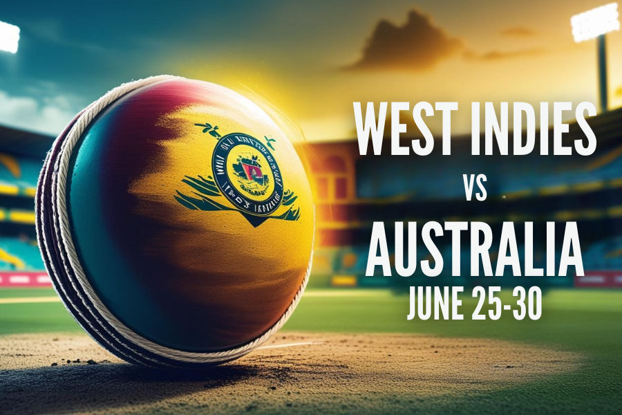 a ball in the cricket ground