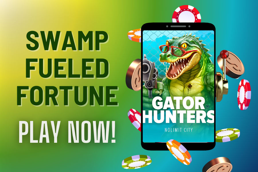 gator hunters slot by nolimit city on mobile