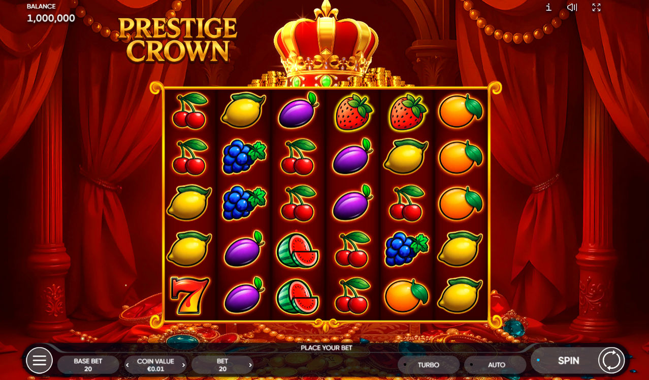 prestige crown slot by endorphina