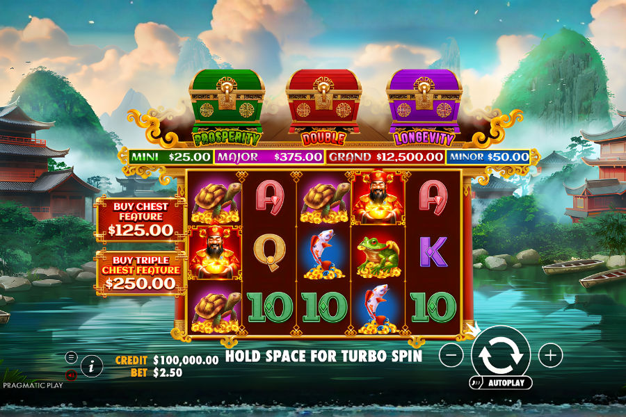 chests of cai shen slot by pragmatic play