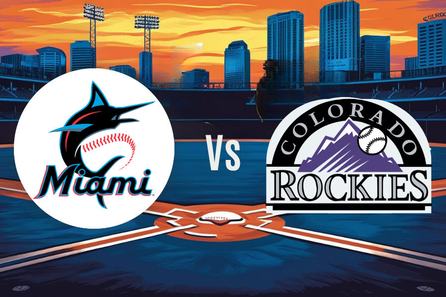the match between miami marlins and colorado rockies