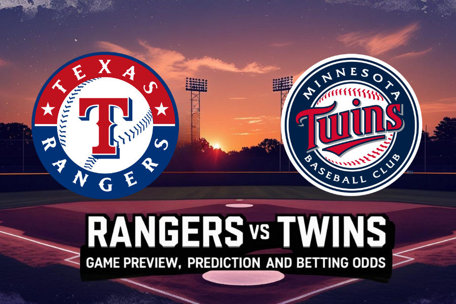 the match between rangers and twins