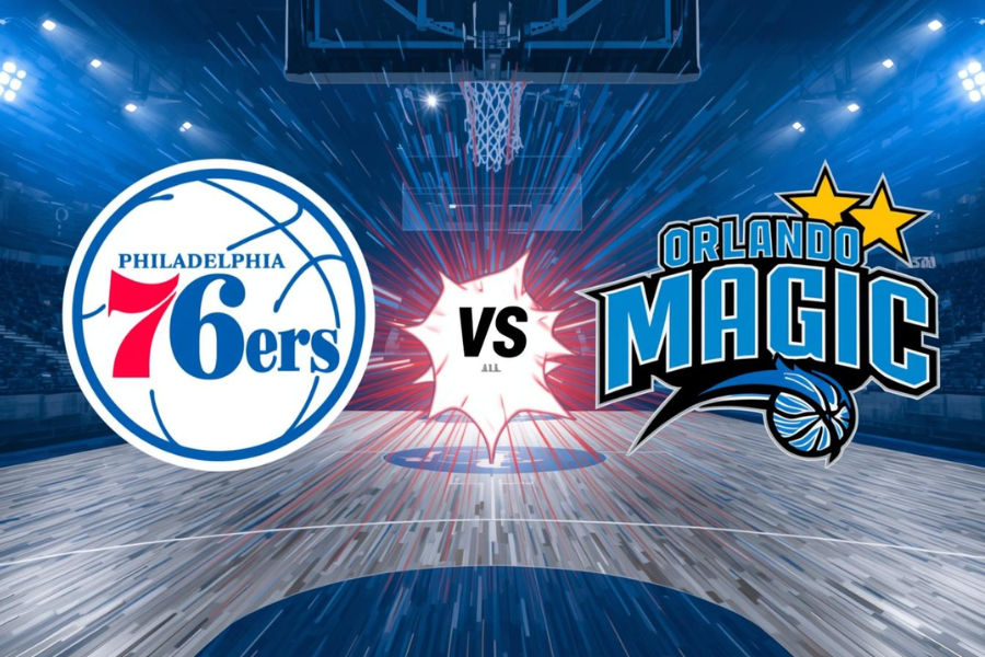 official logos of orlando magic and philadelphia 76ers