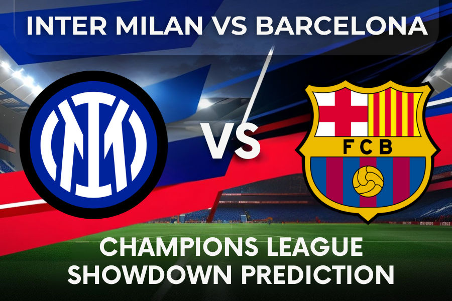 the match between inter Milan and Barcelona