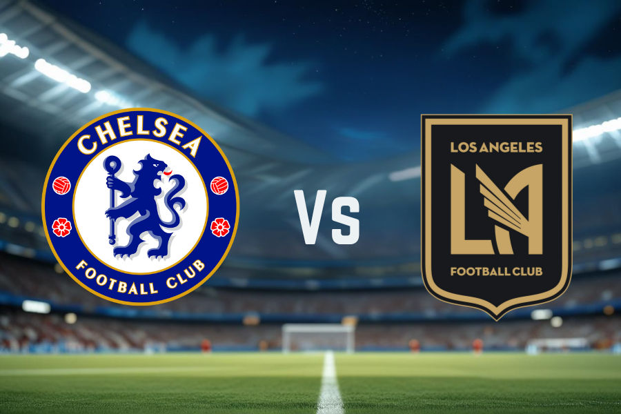 the logos of chelsea and lafc