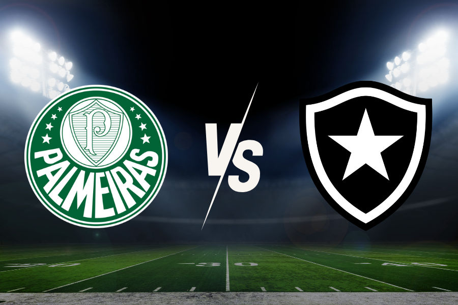 the logos of plameiras and botafogo football teams