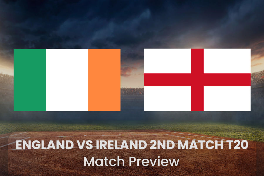 flags of ireland and england in cricket