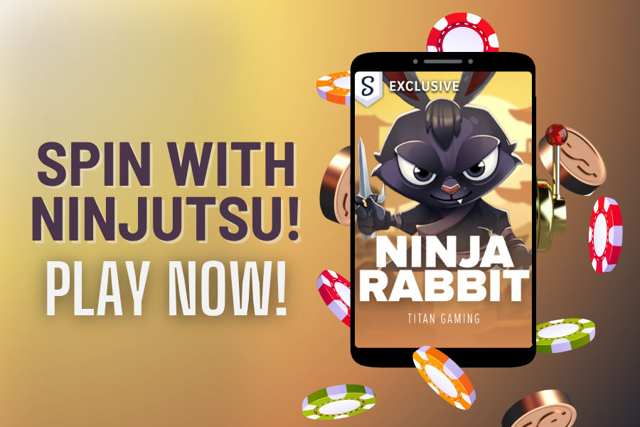 the ninja rabbit slot by titan gaming