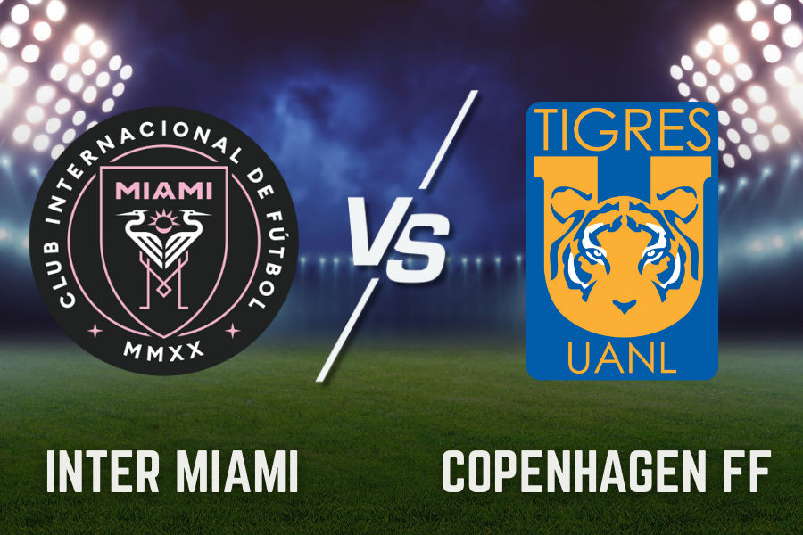 official logos of inter miami and tigres uanl football teams