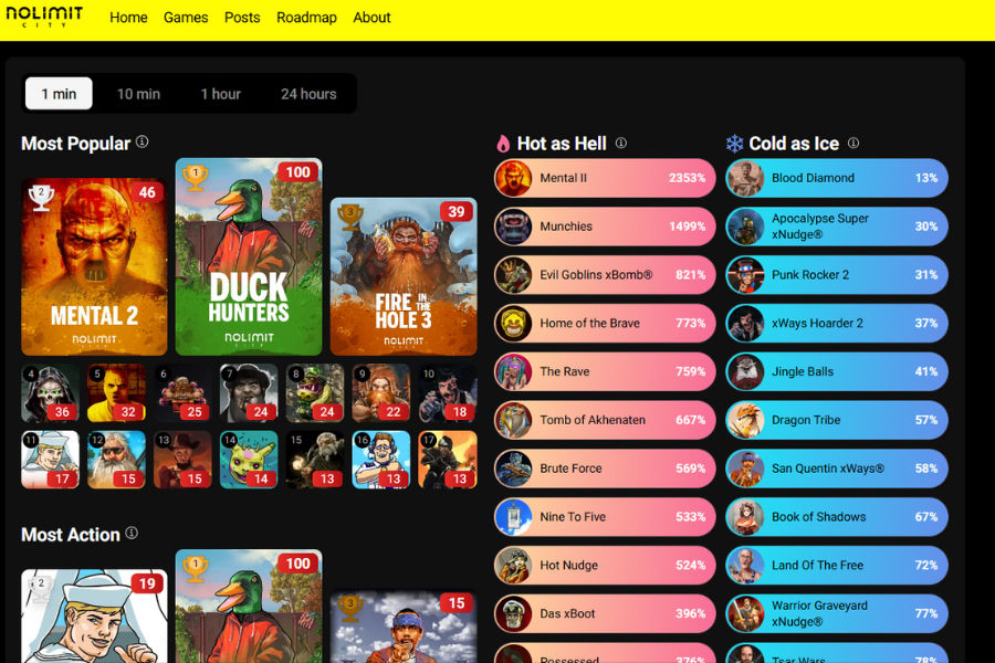 nolimit city provider website