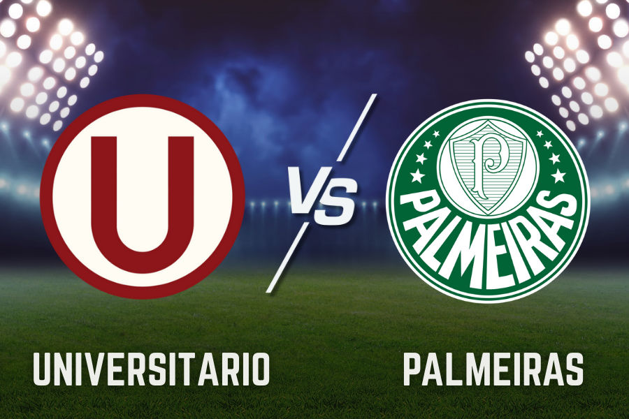 the official logos of the universitario and palmeiras football teams