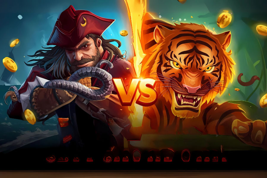 captain kraken megaways and tiger legends slots on stake.com