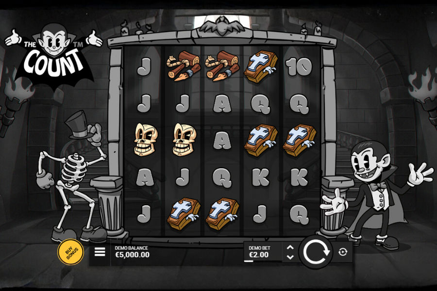 demo play of the count slot on stake